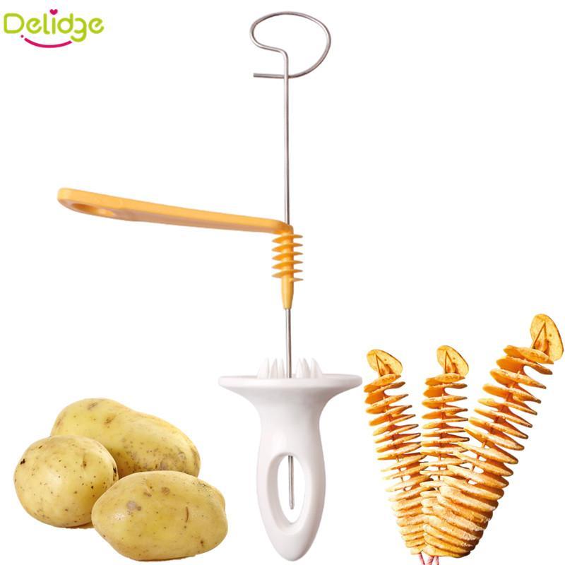 Potato Spiral Cutter Whirlwind Potato Slicer Portable Potato - Temu United  Arab Emirates