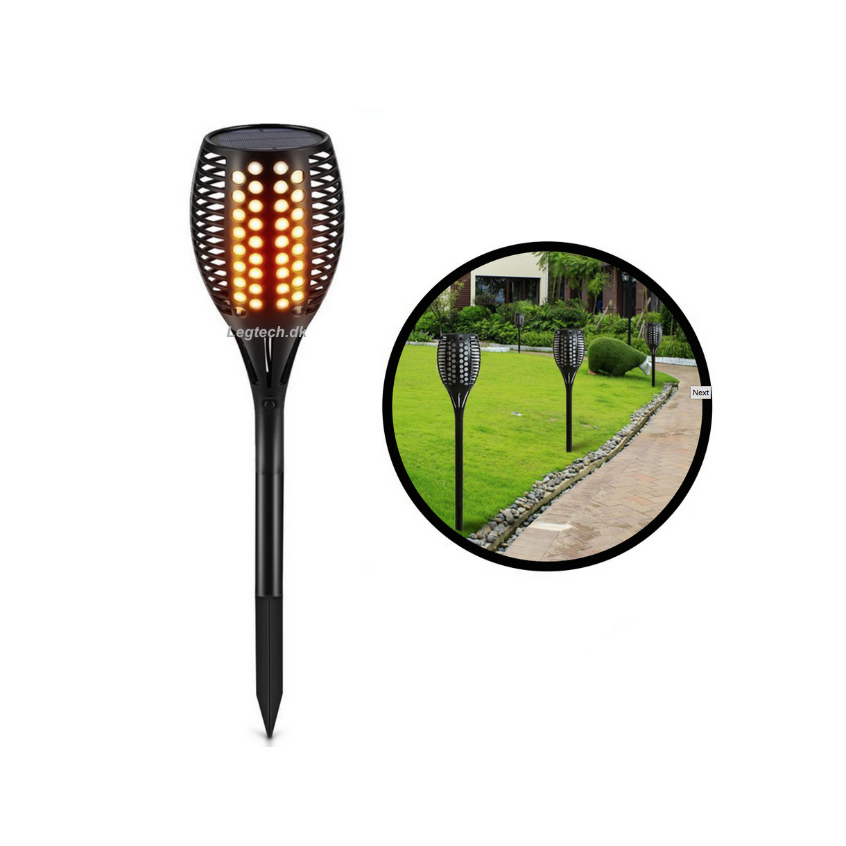 Solar-Powered Flame Torch Lamp – Next Deal Shop EU