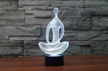 Load image into Gallery viewer, 3D LED Meditation Lamo