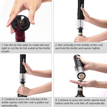Load image into Gallery viewer, Electric Wine Bottle Opener