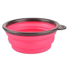 Load image into Gallery viewer, Collapsible Silicone Dog Bowl